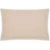 Image de Housse de coussin coton beige 50x70cm