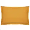 Image de Housse de coussin en coton ocre 50x70cm