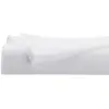 Image de Drap plat en coton blanc 90x190cm