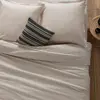 Image de Housse de couette coton beige 90x190cm