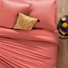 Image de Housse de couette en coton rose 90x190cm