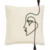 Image de Housse de coussin corde coton 40x40cm