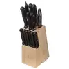 Image de Bloc 11 couteaux + aiguisoir + ciseaux