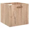 Image de Boîte de rangement bois - 31x31x31cm