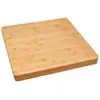 Image de Planche à découper épaisse billot de table - 37x37x3.5cm