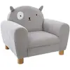 Image de Fauteuil enfant en gris 52x44x43cm