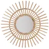 Image de Miroir rotin soleil D58cm