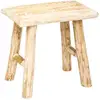 Image de Tabouret d'appoint en bois naturel