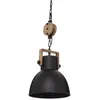Image de Suspension métal noir D23cm