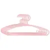 Image de Cintres en plastique x 6 pour enfant rose 28.5x13.8 cm