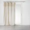 Image de Rideau à passants en macramé coton naturel 240x140cm