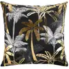 Image de Housse de coussin effet velours or 60x60cm