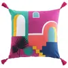 Image de Coussin Rose coton 45 X 45