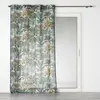 Image de Voilage - effet lin jungle polyester vert 140x240 cm