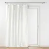 Image de Voilage Belani polycoton blanc 140x240 cm
