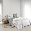 Image de Parure de couette 100% coton 57 fils imprimée 260x240cm 2 taies