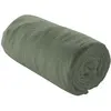 Image de Drap housse double gaze de coton kaki 140x190 cm