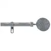Image de Kit tringle extensible patine métal gris 120 à 210cm
