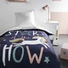 Image de Parure de lit coton 1 personne imprimé graphique KOOL