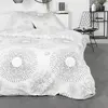 Image de Housse de couette 260x240 flanelle + 2 taies