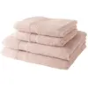 Image de 2 serviettes de toilette 50 x 90 + 2 draps de bain 70 x 130