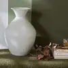 Image de Vase en métal 25x37 cm blanc