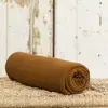 Image de Drap housse jersey 2 personnes uni 140x190 cm bronze