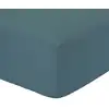 Image de Drap housse grand bonnet pour lit 180x200 cm vert foncé