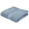 Image de Serviette de bain uni 50x90 cm bleu ardoise
