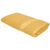 Image de Drap de bain uni 70x130 cm jaune