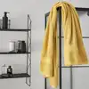 Image de Maxi drap de bain uni 90x150 cm jaune