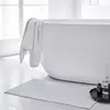 Image de Tapis de bain uni 50x80 cm blanc
