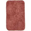 Image de Tapis de bain tufté uni 50x80 cm rouge