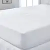 Image de Protège matelas absorbant et anti acariens 140x190cm blanc