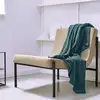 Image de Plaid polaire uni 125x150 cm bleu