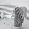 Image de Plaid cotelé uni 150x200 cm gris