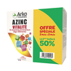 Image de Arkopharma Azinc Adulte Vitalité Vitamines C & E Zinc lot de 2 x 120 gélules