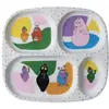 Image de Assiette plateau à compartiments barbapapa