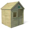 Image de Cabane en bois traité d'extérieur avec plancher