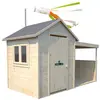Image de Cabane en bois avec préau sarah
