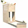 Image de Maisonnette en bois extérieure avec bac à sable