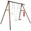 Image de Balançoire avec sac de boxe, plateforme, balançoire et anneaux
