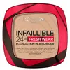 Image de L'Oréal Paris Infaillible 24h Fresh Wear Fond de Teint Poudre N°130 Beige Peau 9g