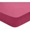 Image de Drap housse coton fuschia 140x200 cm
