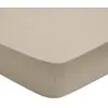 Image de Drap housse percale osier 200x200 cm