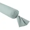 Image de Taie de traversin percale glacier 160 cm