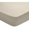 Image de Drap housse coton sable 180x200 cm