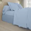 Image de Drap plat coton givre 270x310 cm