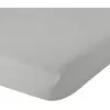 Image de Drap housse percale pierre 80x190 cm