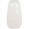 Image de Vase en grès blanc H29